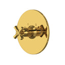 Unlacquered Brass / Cross Handle