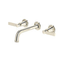 Polished Nickel / Textured Lever Handle