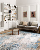 Denim / Ivory / 2'-8" x 10'-6"