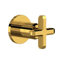 Unlacquered Brass / Cross Handle