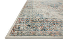 Ivory / Ocean / 6'-7" x 9'-2"