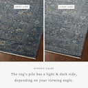 Ocean / Gold / 5'-0" x 5'-0" Round