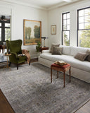 Grey / Multi / 5'-0" x 5'-0" Round