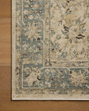 Ant. Ivory / Blue / 2'-6" x 11'