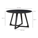 Black / Round