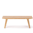 LH Home Colton Large Dining Bench with Brass