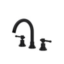 Matte Black / Ivory Lever Handle
