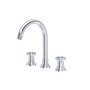 Polished Chrome / Ivory Wheel Handle