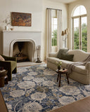 Denim / Natural / 3'-0" x 3'-0" Round