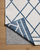 Ivory / Denim / 4'-0" x 6'-0"