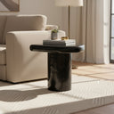LH Home Eternal Black Side Table