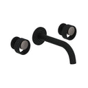 Matte Black / Satin Nickel