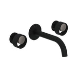 Matte Black / Satin Nickel