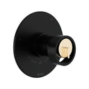 Matte Black / Satin Nickel