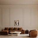 Tan Faux Mohair