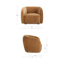 Tan Faux Mohair