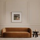 Tan Faux Mohair