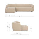 Beige Boucle / Left