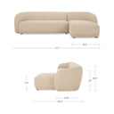 Beige Boucle / Right