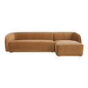 Tan Faux Mohair / Right