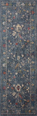Denim / Multi / 3'-7" x 5'-7"