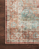 Terracotta / Aqua / 2'-6" x 11'-6"