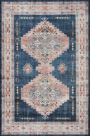 Denim / Blush / 5'-0" x 7'-6"