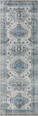 Ivory / Ocean / 8'-6" x 11'-6"