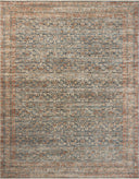 Blue / Rust / 2'-5" x 8'