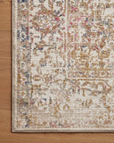Ivory / Multi / 3'-7" x 5'-7"