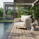 LH Home Ivory Coast Outdoor Club Chair