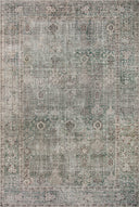 Emerald / Antique Ivory / 5'-0" x 7'-6"
