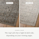 Beige / Mist / 5'-3" x 5'-3" Round