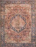 Red / Navy / 2'-6" x 7'-6"