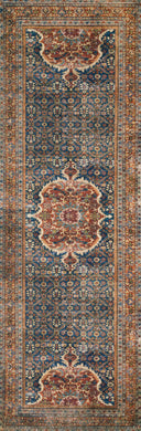 Cobalt Blue / Spice / 3'-6" x 5'-6"