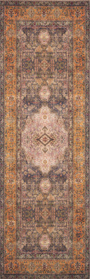 Plum / Multi / 3'-6" x 5'-6"