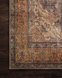 Plum / Multi / 3'-6" x 5'-6"