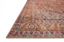Red / Multi / 3'-6" x 5'-6"