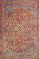 Red / Multi / 2'-3" x 3'-9"