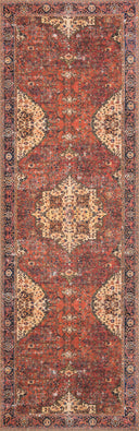 Red / Navy / 3'-6" x 5'-6"