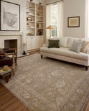 Taupe / Gold / 3'-6" x 5'-6"