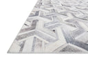 Silver / Ivory / 3'-6" x 5'-6"