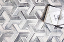Silver / Ivory / 3'-6" x 5'-6"