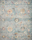 Denim / Multi / 3'-6" x 5'-6"