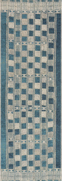 Blue / Ivory / 3'-11" x 5'-11"