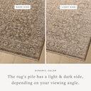 Dark Taupe / Natural / 2'-7" x 10'-0"