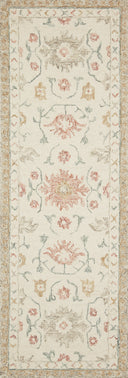 Ivory / Rust / 3'-6" x 5'-6"