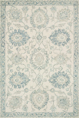 Ivory / Blue