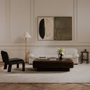 Black Faux Mohair