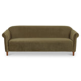 Dark Green Faux Mohair